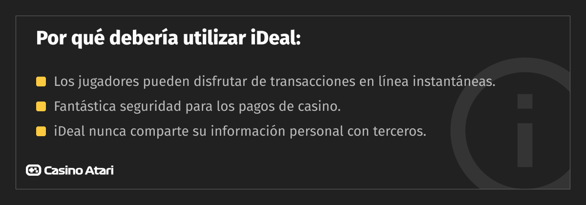 ideal casinos ventajas