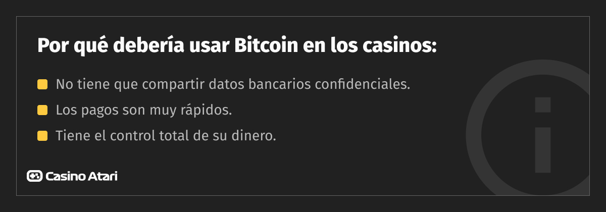 por que usar bitcoin