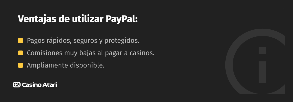 ventajas de utilizar paypal